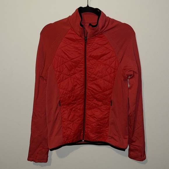 Athleta Jackets & Blazers - Athleta Insulated Flurry Primaloft Jacket Red / Orange Womens XL EUC Zipper Warm
